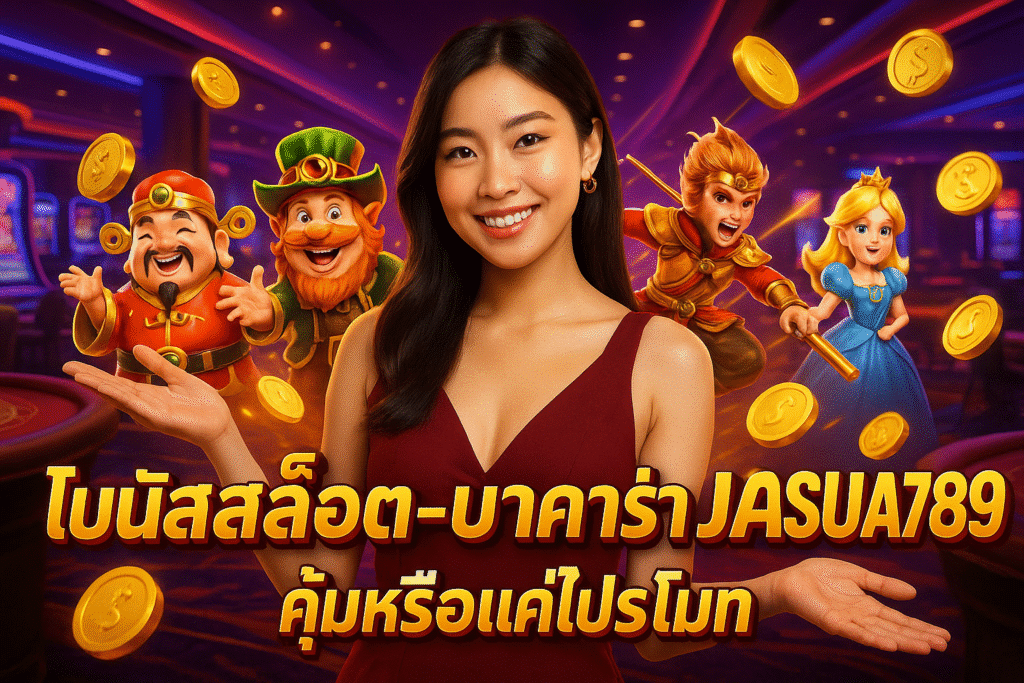 โบนัสสล็อต-บาคาร่า JAOSUA789 คุ้มหรือแค่โปรโมท