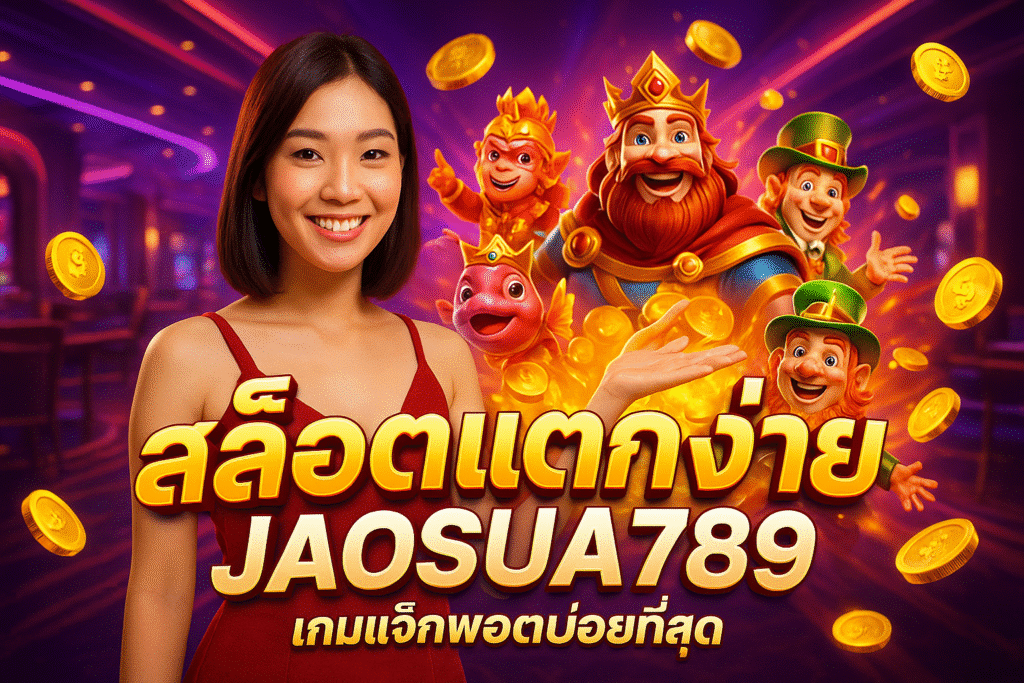 สล็อตแตกง่าย JAOSUA789 เกมแจ็กพอตบ่อยที่สุด