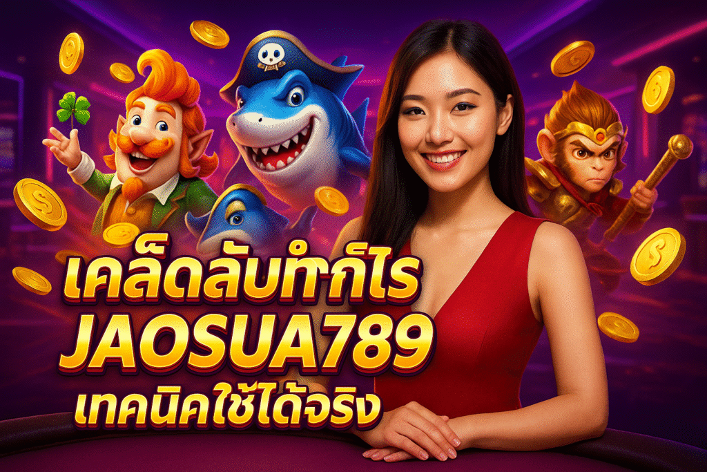 เคล็ดลับทำกำไร JAOSUA789 เทคนิคใช้ได้จริง