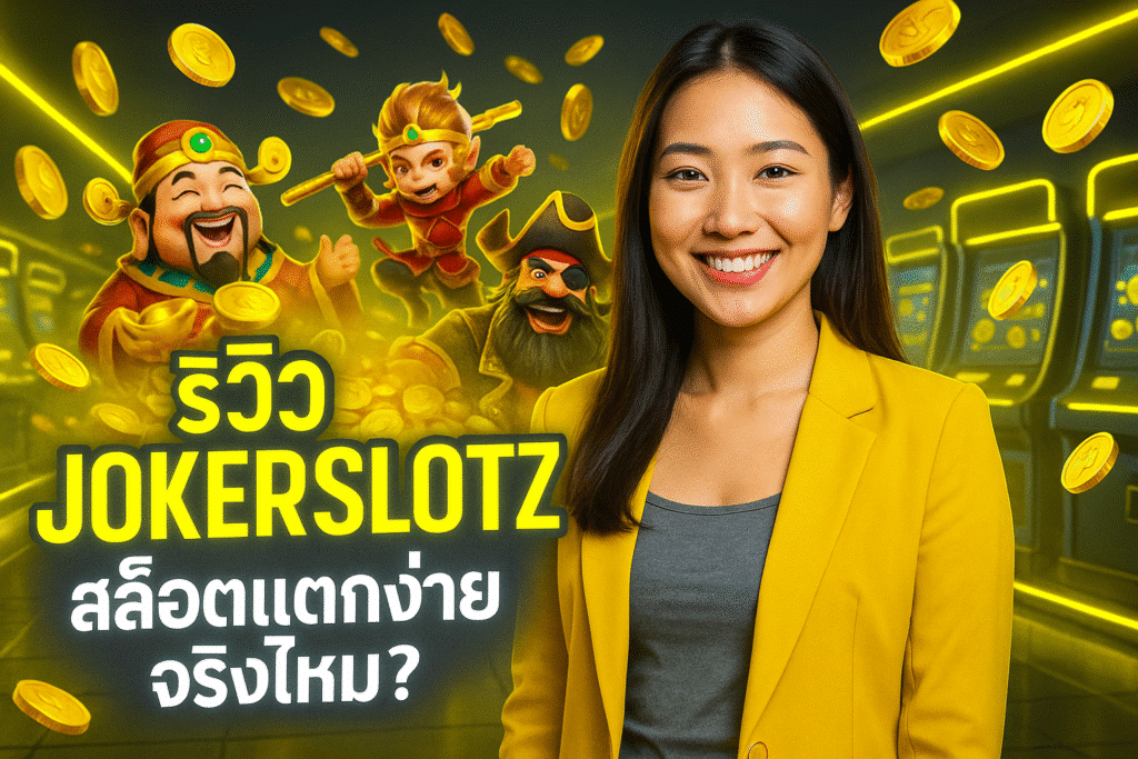รีวิว JOKERSLOTZ สล็อตแตกง่ายจริงไหม?