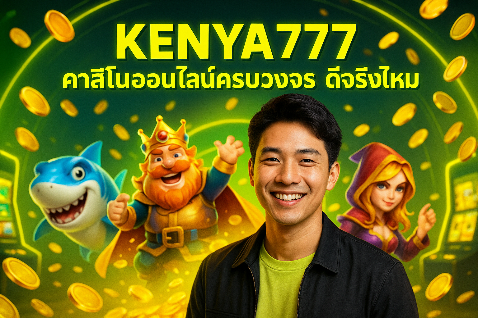 KENYA777 คาสิโนออนไลน์ครบวงจร ดีจริงไหม