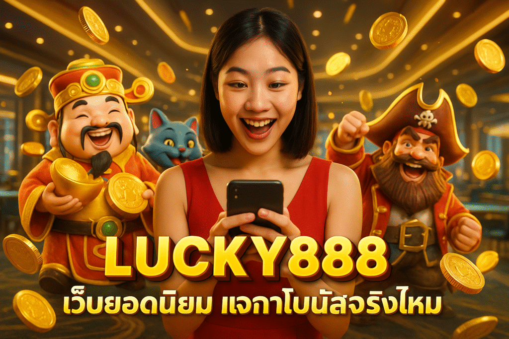 LUCKY888 เว็บยอดนิยม แจกโบนัสจริงไหม