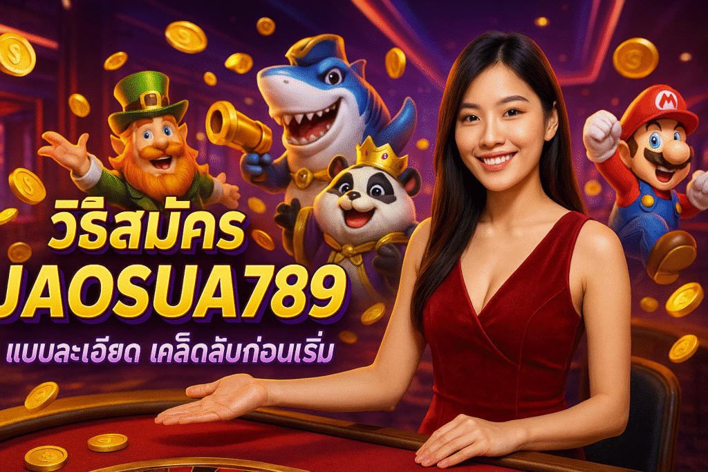 วิธีสมัคร JAOSUA789 แบบละเอียด เคล็ดลับก่อนเริ่ม